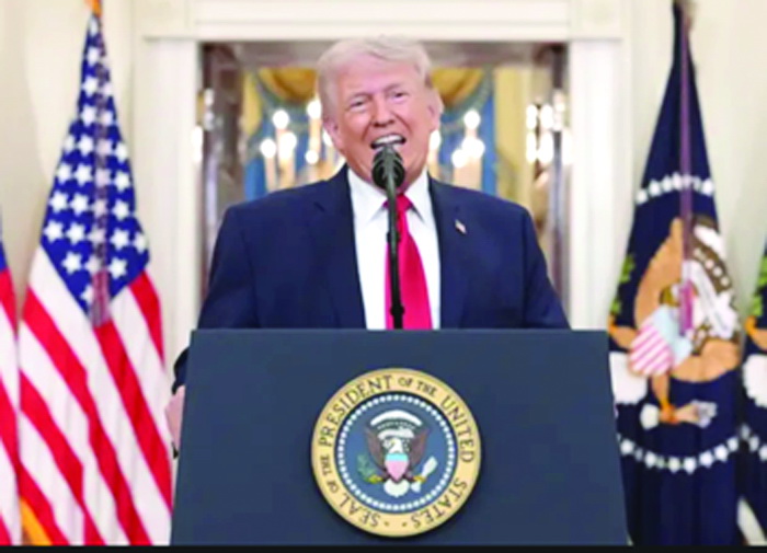 ‘અમે વહેલા જવા માંગતા નથી’ : ટ્રમ્પેઈરાનમાં ‘કામ પૂરું’ કરવાની પ્રતિજ્ઞા લીધી